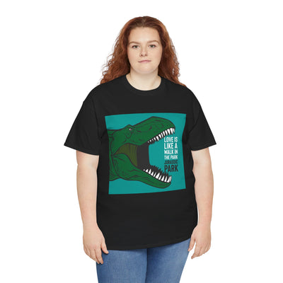 Love is a walk in the park Unisex Heavy Cotton Tee