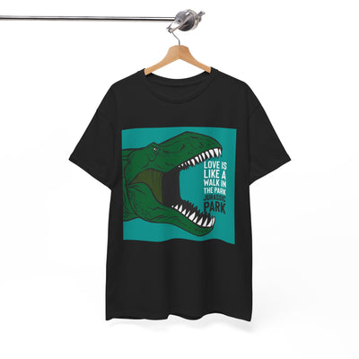 Love is a walk in the park Unisex Heavy Cotton Tee