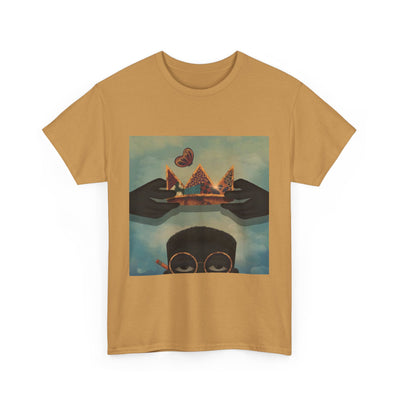 Artistic Crown and Heart Young Prince Design