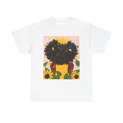 Sunflower Soul Unisex Tee - Artistic Floral Design