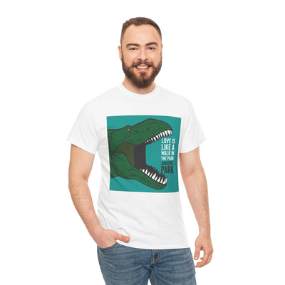 Love is a walk in the park Unisex Heavy Cotton Tee