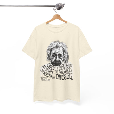 Inspirational Einstein Quote Unisex Cotton Tee