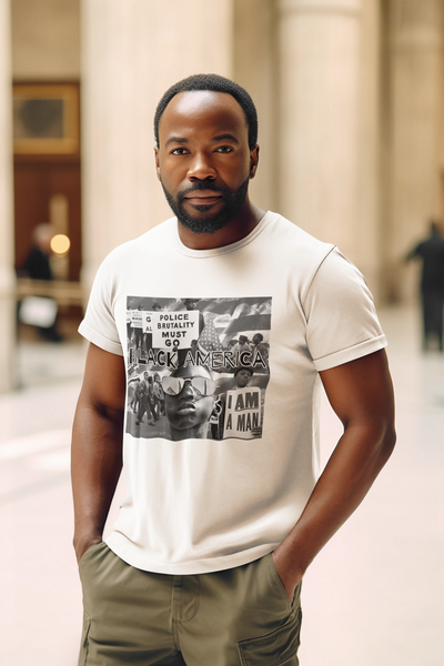 Black America Unisex T-Shirt