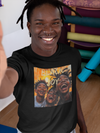 Black Joy Unisex Tee - Love, Peace, Happiness