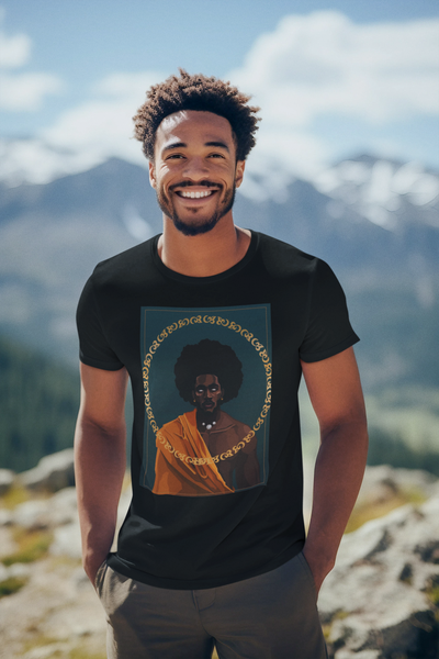 Cultural Icon Higher Self Unisex  Tee - Afrocentric Design