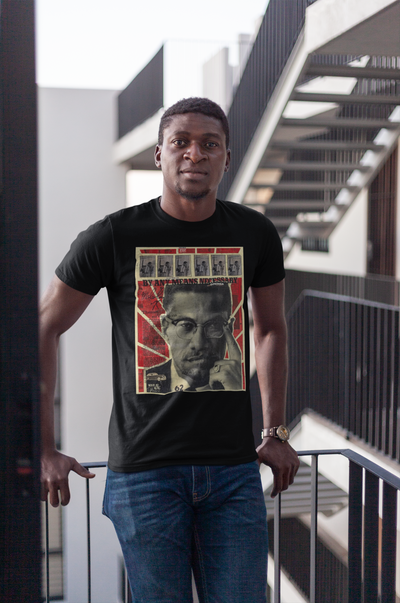 Malcolm X Inspired Tee - Powerful Statement