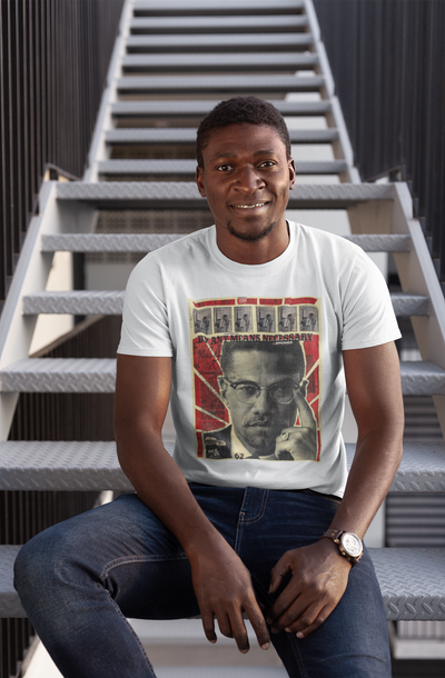Malcolm X Inspired Tee - Powerful Statement