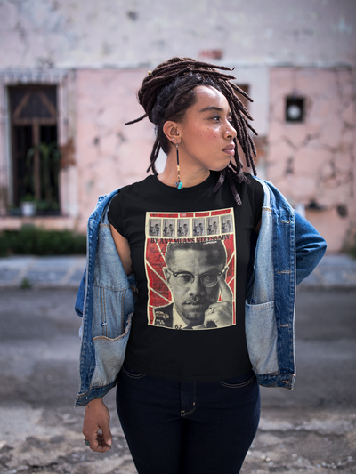 Malcolm X Inspired Tee - Powerful Statement