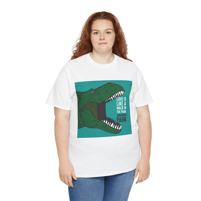 Love is a walk in the park Unisex Heavy Cotton Tee