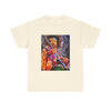 Unisex Heavy Cotton Tee - Vibrant Jimi Hendrix Graphic Tee