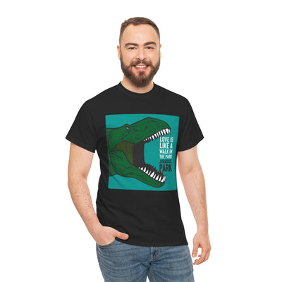 Love is a walk in the park Unisex Heavy Cotton Tee