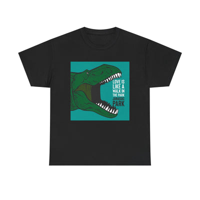Love is a walk in the park Unisex Heavy Cotton Tee