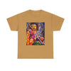 Unisex Heavy Cotton Tee - Vibrant Jimi Hendrix Graphic Tee