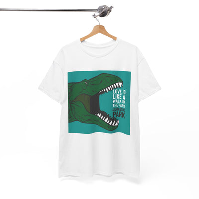 Love is a walk in the park Unisex Heavy Cotton Tee