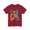 Unisex Heavy Cotton Tee - Vibrant Jimi Hendrix Graphic Tee